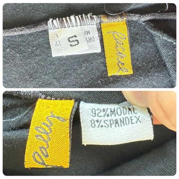 Rachel Pally Halter V-Neck Flowy Midi Dress in Black | Small - Picture 8 of 8